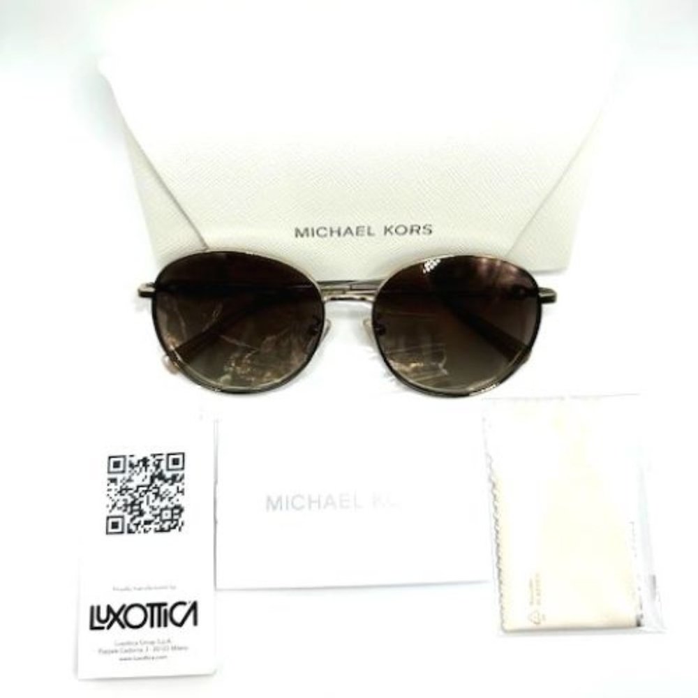 NEW MICHAEL KORS MK1119 ALPINE 10146U Light Gold/Husk Flash Grad. 57mm - Picture 5 of 5